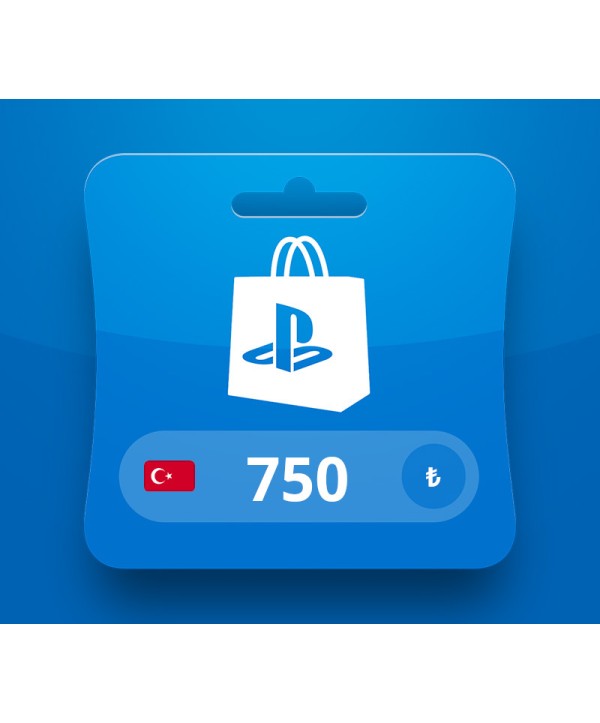 PlayStation Network TRY 750 Card TURKEY PlayStation 5 Key TÜRKIYE